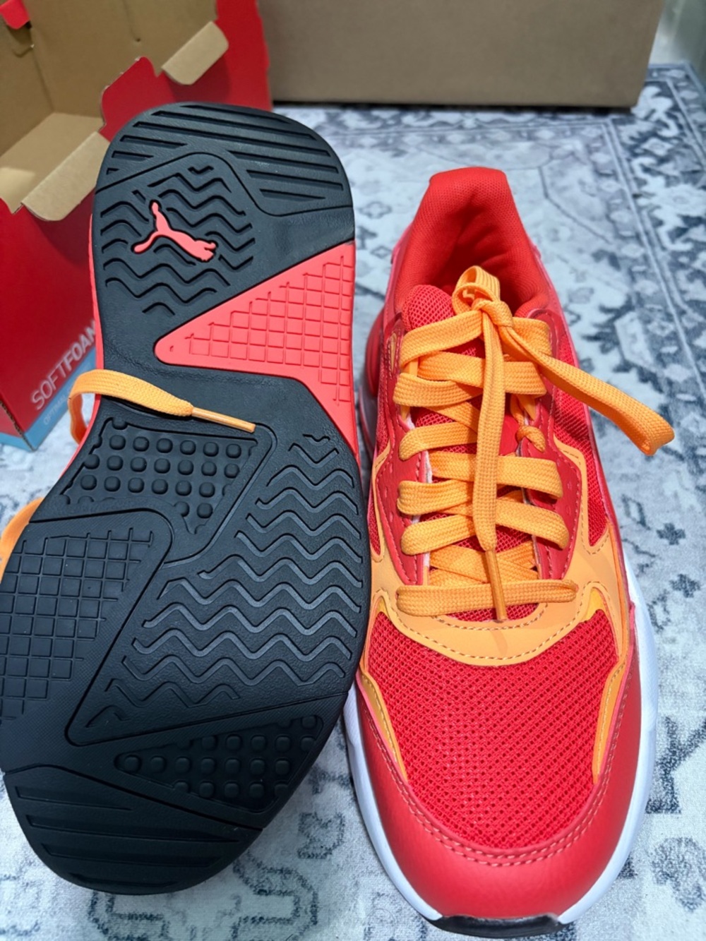 Puma Women’s Red & Orange Athletic Sneakers